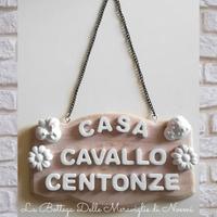 🎀 Fuoriporta in legno PERSONALIZZATO 🎀