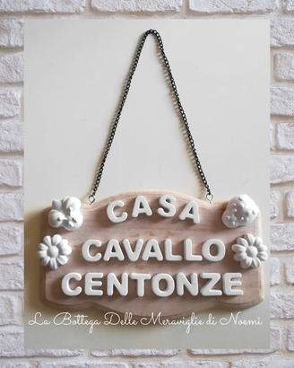 🎀 Fuoriporta in legno PERSONALIZZATO 🎀