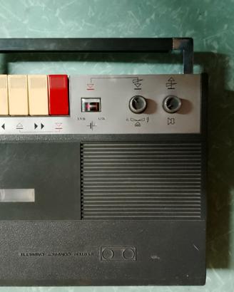 Compact Cassette Recorder vintage Europhon Milano
