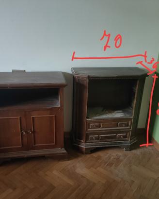 comodino mobiletto piccola consolle