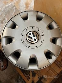 Cerchi in ferro e copricerchi originali VW da 15"