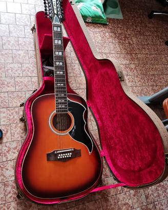 EKO Ranger XII VR EQ Honey Burst Chitarra 12 corde