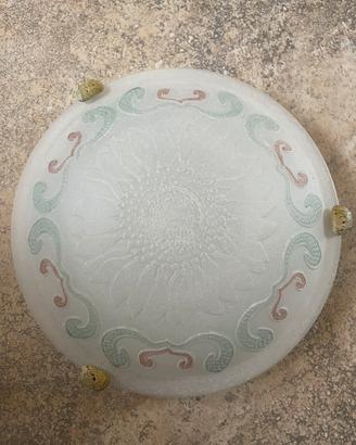 Plafoniera con decoro
