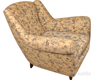 Coppia di poltrone vintage anni '20-'30