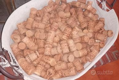 set 505 tappi in sughero varie misure 