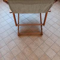 Sdraio legno regolabile tre posizioni