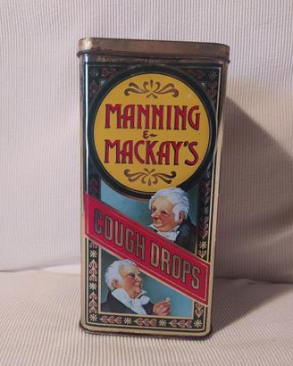 scatola latta manning&mackays