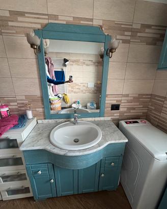set mobili da bagno + specchio