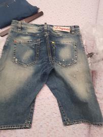 Pantalone jeans Dsquared corto originale