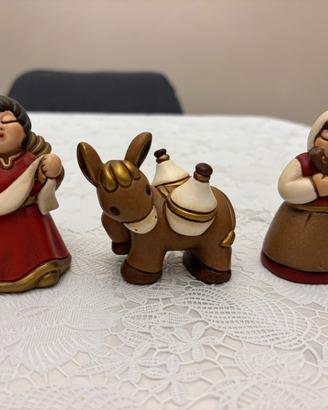 Thun 3 statuine del presepe classico .