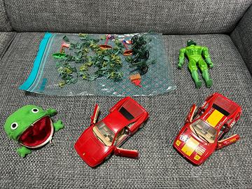 Lotto Bburago Ferrari e giochi vari