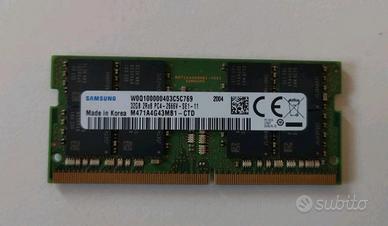 RAM sodimm 32 GB samsung
