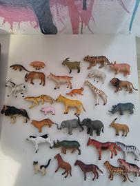 Animali vari in gomma