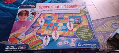 gioco da tavolo della matematica