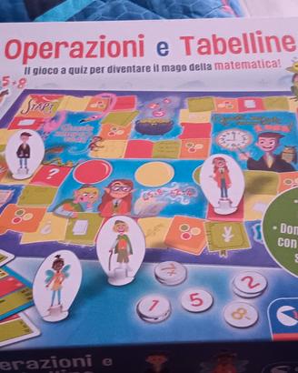 gioco da tavolo della matematica