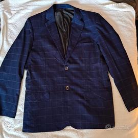 giacca uomo una nera una blu 