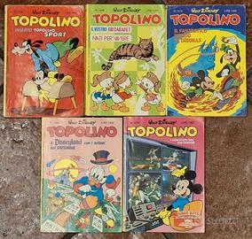 Lotto 5 Topolino 1986-87 1598-1609-1610-1613-1640