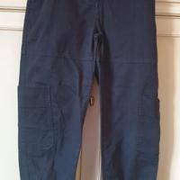 Pantalone cargo donna nero Bershka