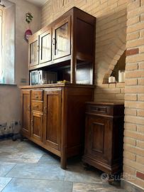 Credenza in legno massello originale - inizi 900