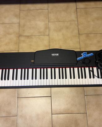 VEVOR Pianoforte Digitale, 88 Tasti Pesati