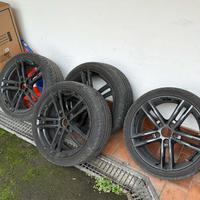 Cerchi 18 bmw e gomme