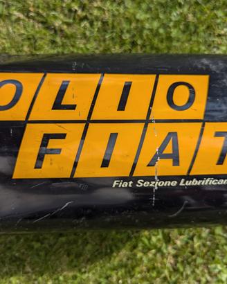 OLIO FIAT FUSTO FUSTINO LATTA LATTINA TANICA 5 LT