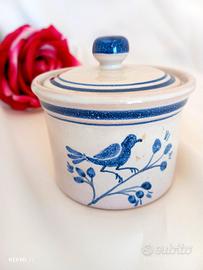 vaso vintage ceramica  Caltagirone firmata Aless