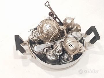 Infusore da tè Vintage, Collezione + Tegamino