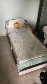 Lettino bimbo con materasso