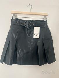 Gonna ecopelle Zara
