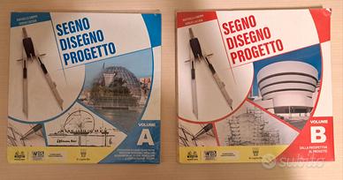 Libri Segno Disegno Progetto Volumi A e B
