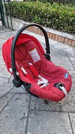 Ovetto/seggiolino auto Chicco - colore rosso