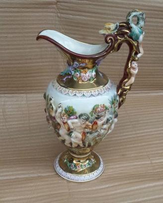 Brocca Ceramica Capodimonte