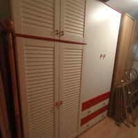 Armadio con 2 comodini