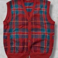 Cardigan a quadri Missoni vintage