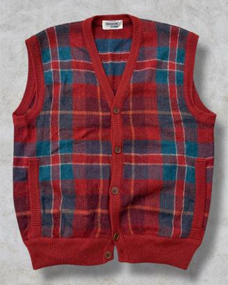 Cardigan a quadri Missoni vintage