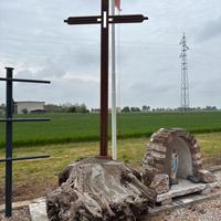 Scultura in legno e ferro