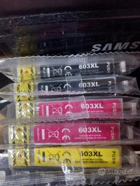 5 Cartucce 603XL Compatibili per  Epson