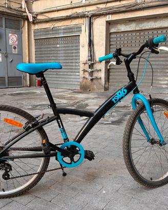 Bici bambina B'Twin 20" cambio Shimano – mai usata