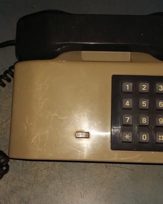 Telefono vintage anni '80 a tastiera