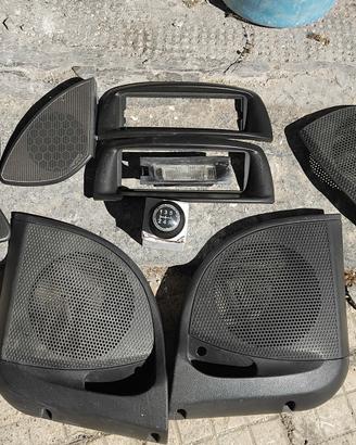 tasche casse fiat punto 2/3 serie piu cornicetta 