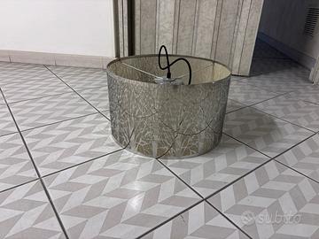 Lampadario in acciaio