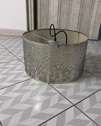 Lampadario in acciaio