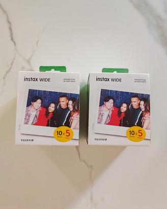 Fujifilm instax wide pellicole 