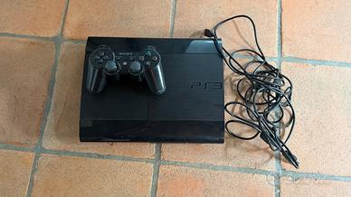 Console ps3 slim + 1 controller +9 giochi per ps3