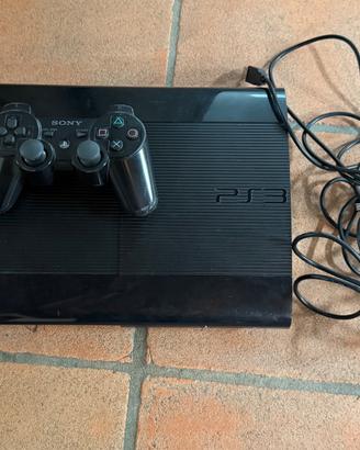Console ps3 slim + 1 controller +9 giochi per ps3