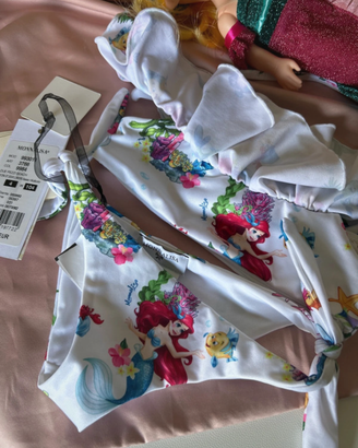 Costume Monnalisa bimba 4 anni Ariel la Sirenetta