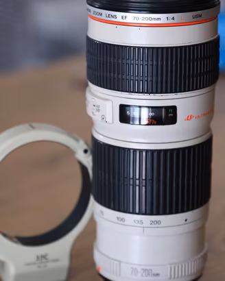 Obiettivo Cnon serie L 70-200 usm F4