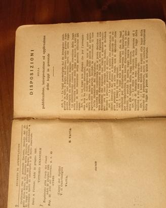 volume storico 5 codici riuniti 1865