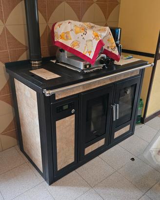 Termocucina termostufa a pellet klover